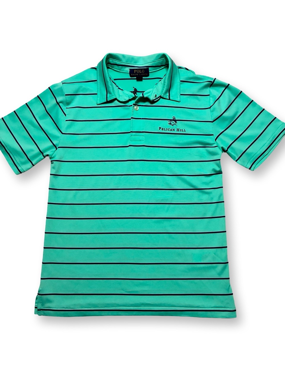 Polo Ralph Lauren Boys Pelican Hill Golf Polo Youth Country Club Preppy Shirt